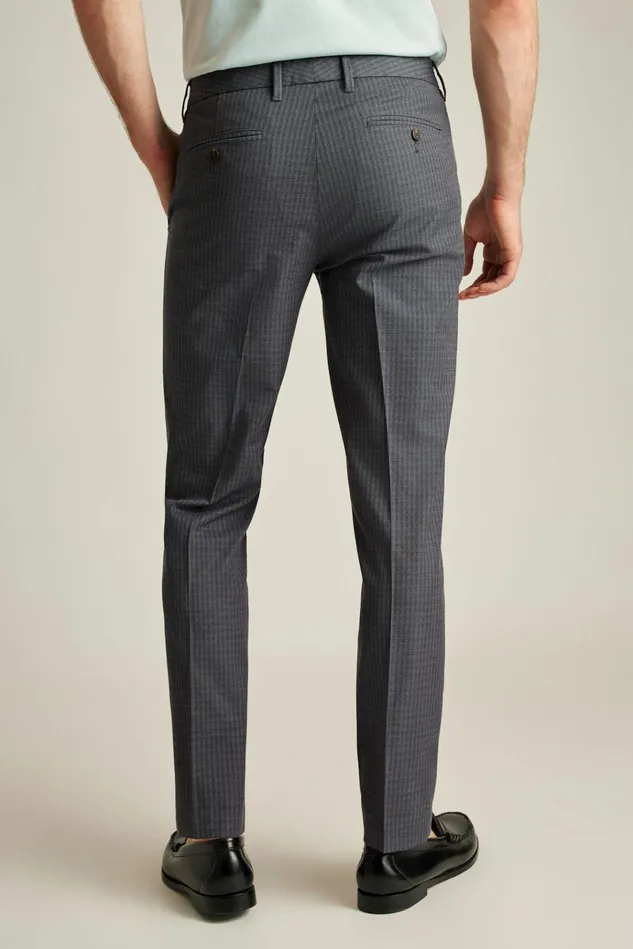 Men Dress Pants Bonobos Weekday Warrior Dress Pants Charcoal Twill Check