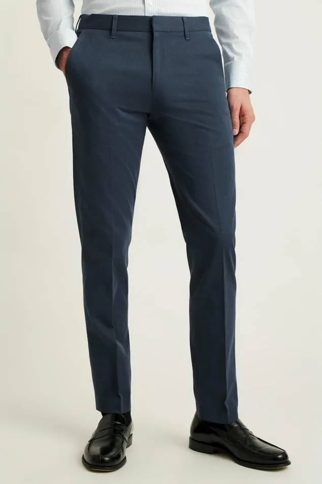 Men Dress Pants Bonobos Weekday Warrior Dress Pants Monday Navy Micro Dobby