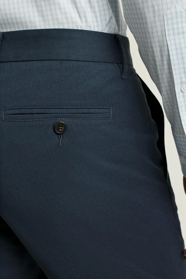 Men Dress Pants Bonobos Weekday Warrior Dress Pants Monday Navy Micro Dobby
