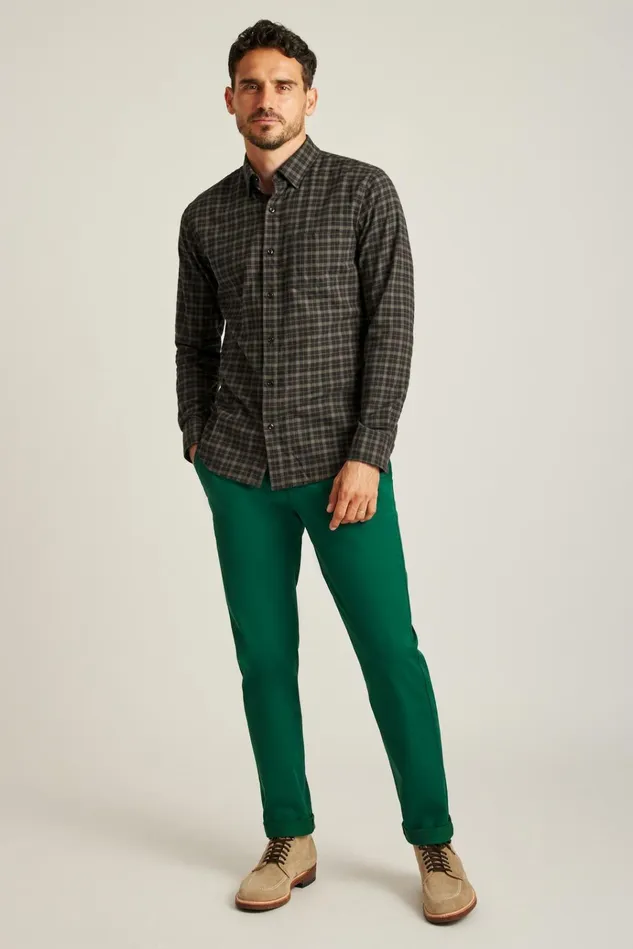 Men Flannels and Shirt Jackets Bonobos Everyday Lightweight Flannel Shirt Dark Charcoal Pinto Check Men Flannels and Shirt Jackets Bonobos Everyday Lightweight Flannel Shirt Dark Charcoal Pinto Check