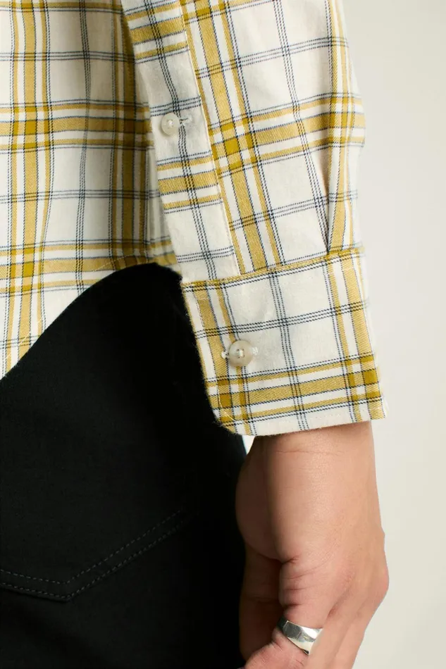 Men Flannels and Shirt Jackets Bonobos Everyday Lightweight Flannel Shirt Olive Khaki Plaid