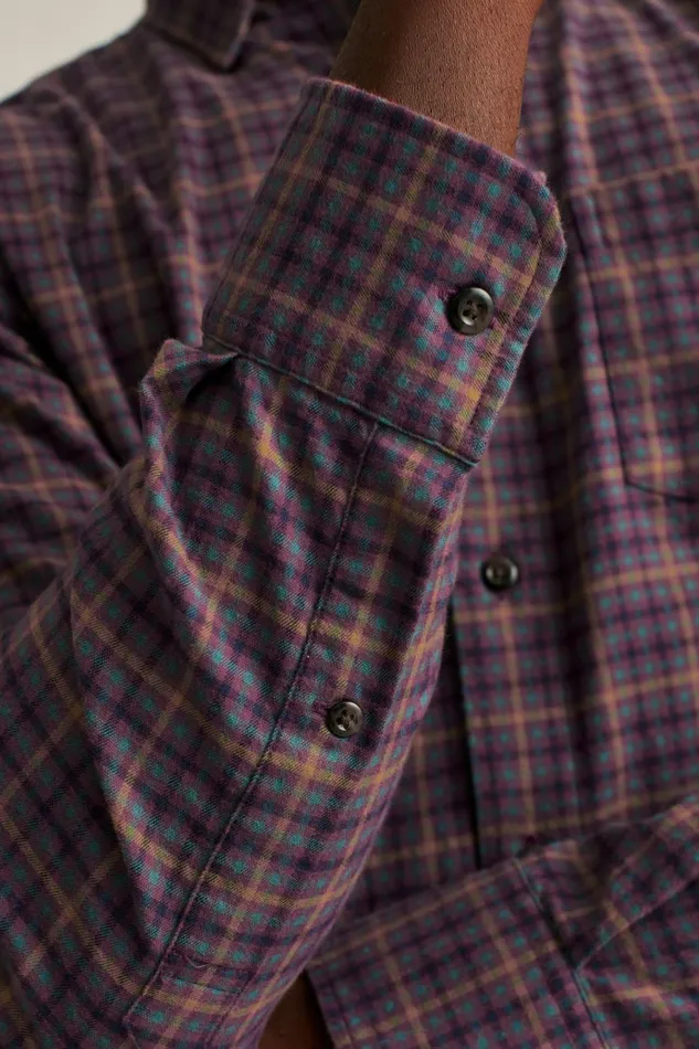 Men Flannels and Shirt Jackets Bonobos Everyday Lightweight Flannel Shirt Smoketown Check
