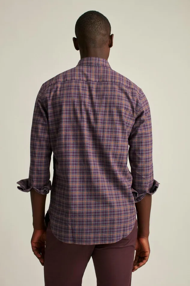 Men Flannels and Shirt Jackets Bonobos Everyday Lightweight Flannel Shirt Smoketown Check