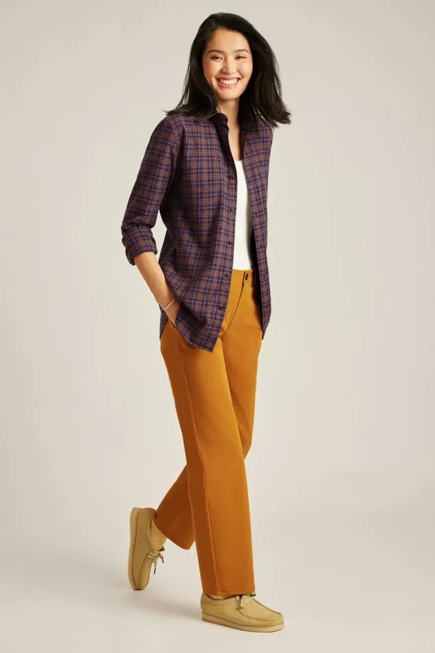 Men Flannels and Shirt Jackets Bonobos Everyday Lightweight Flannel Shirt Smoketown Check