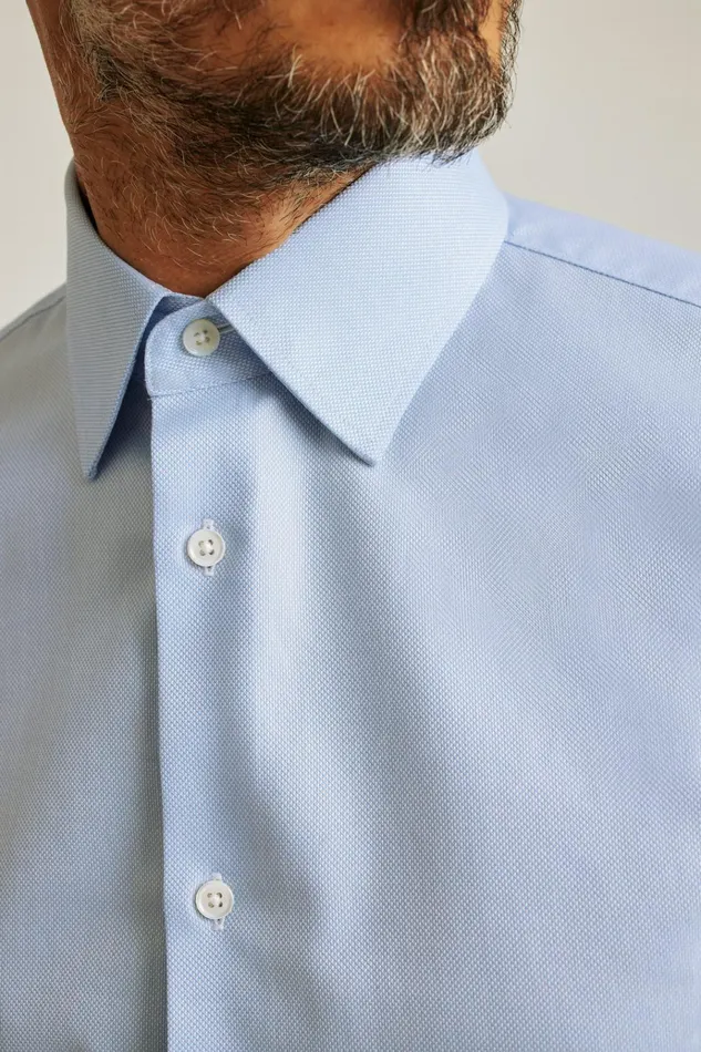 Men Formal Dress Shirts Bonobos Jetsetter Premium Dress Shirt Blue Dobby