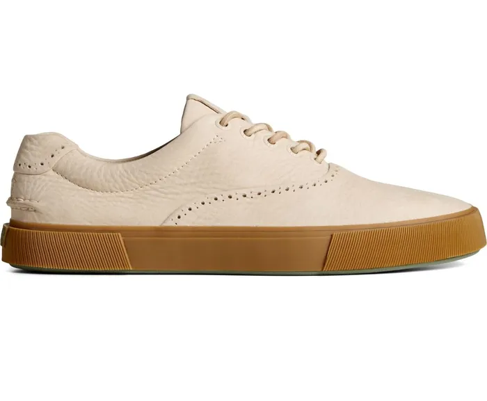 Men Gold Cup Striper PLUSHWAVE CVO Nubuck Sneaker Natural Sperry Sneakers