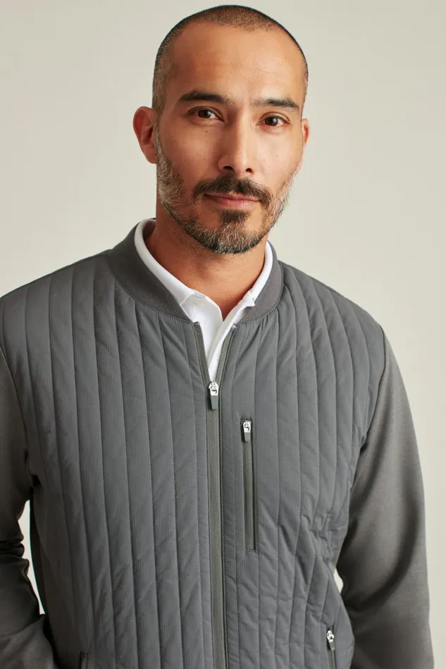 Men Golf Outerwear and Layering Bonobos The Elements Jacket Grey