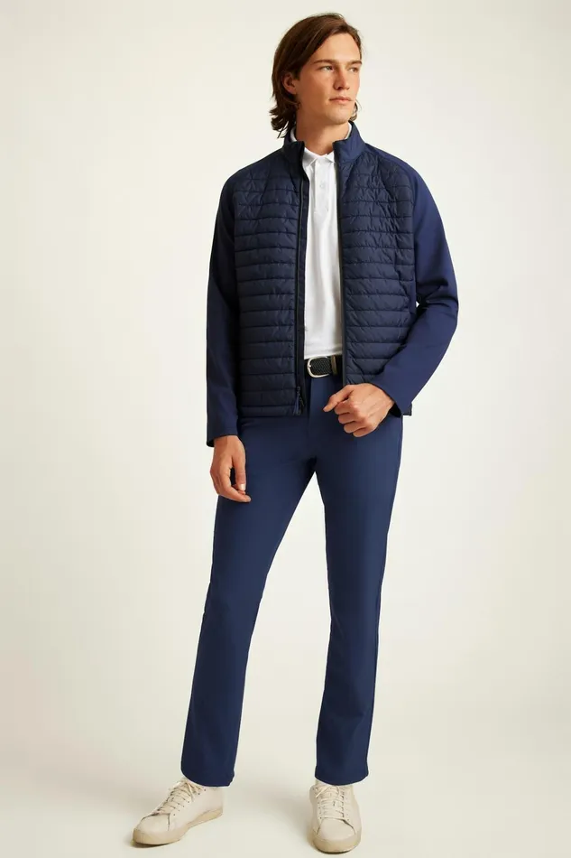 Men Golf Outerwear and Layering Bonobos The Elements Jacket Navy