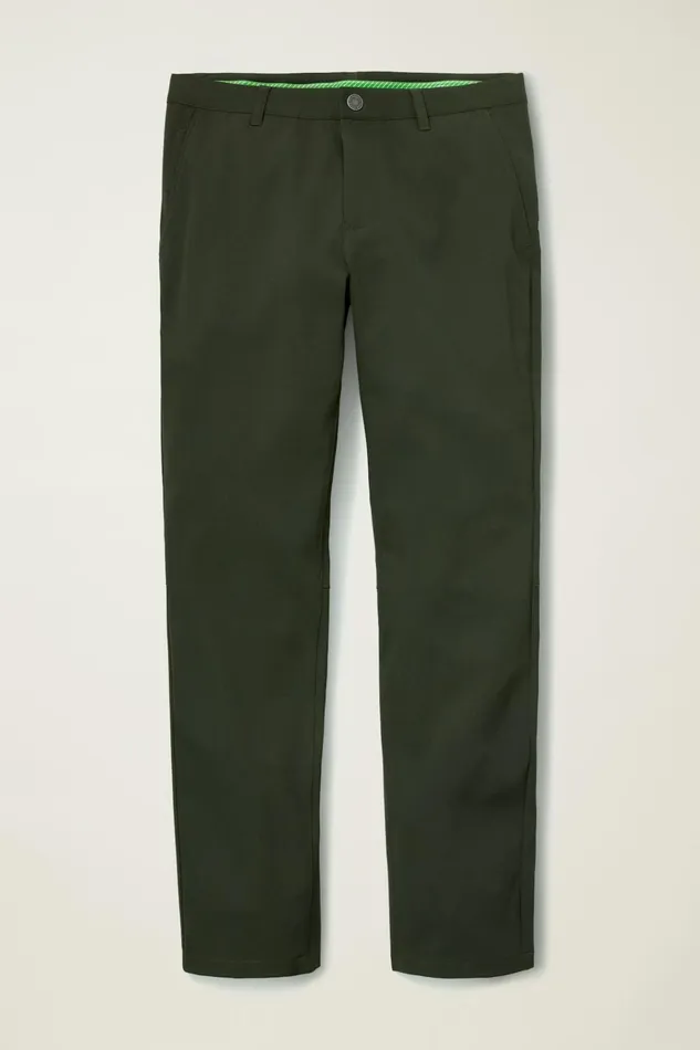 Men Golf Pants Bonobos Highland Tour Golf Pants Artichoke