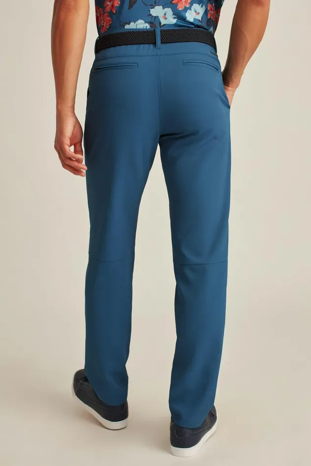 Men Golf Pants Bonobos Highland Tour Golf Pants Blue Lava