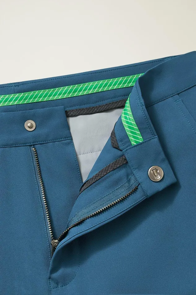 Men Golf Pants Bonobos Highland Tour Golf Pants Blue Lava