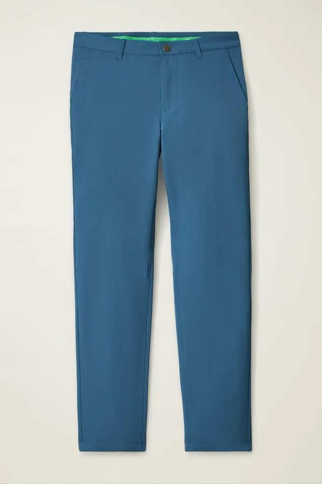 Men Golf Pants Bonobos Highland Tour Golf Pants Blue Lava