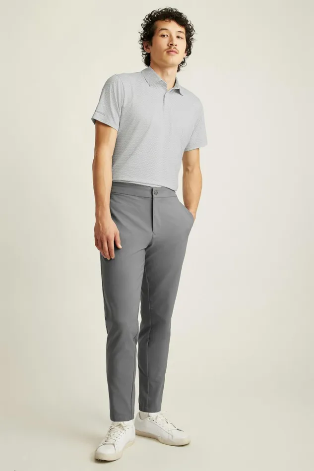 Men Golf Pants Bonobos Performance Link Golf Jogger Ash Grey