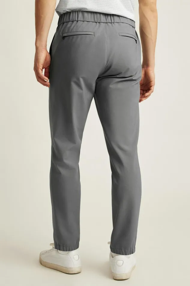 Men Golf Pants Bonobos Performance Link Golf Jogger Ash Grey