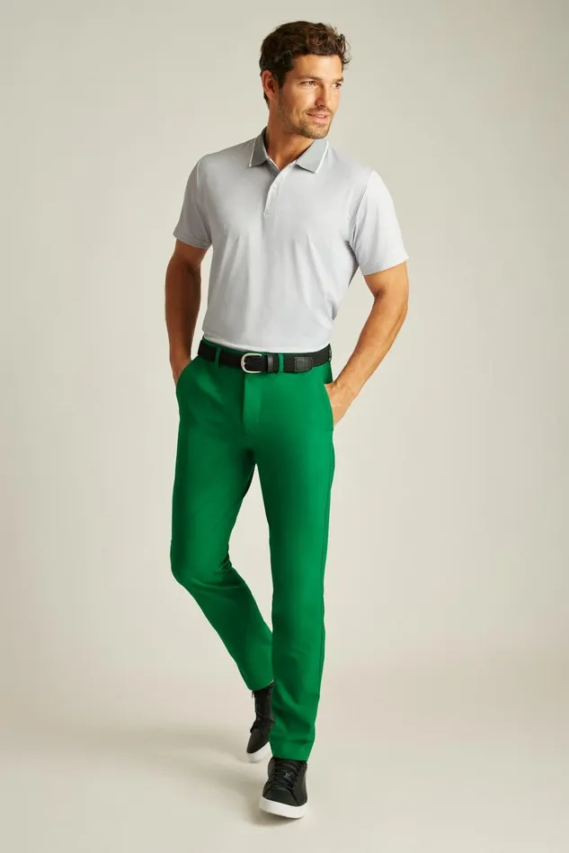 Men Golf Pants Bonobos Performance Link Pants Emerald