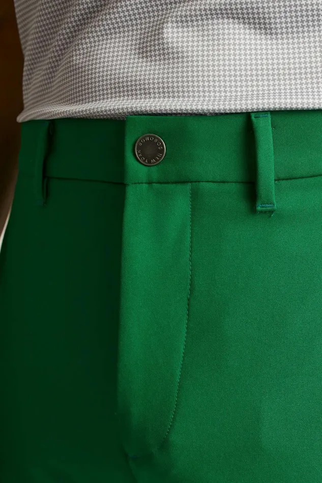 Men Golf Pants Bonobos Performance Link Pants Emerald