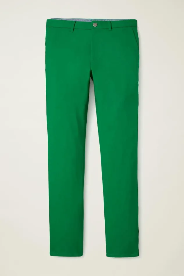 Men Golf Pants Bonobos Performance Link Pants Emerald