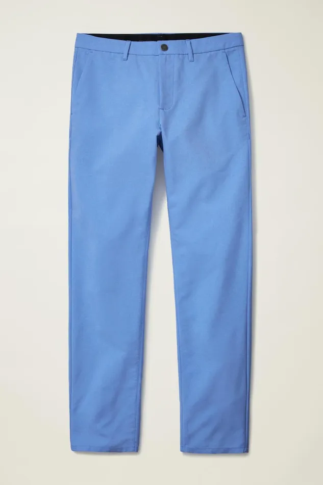 Men Golf Pants Bonobos Performance Link Pants Heather Azure Blue