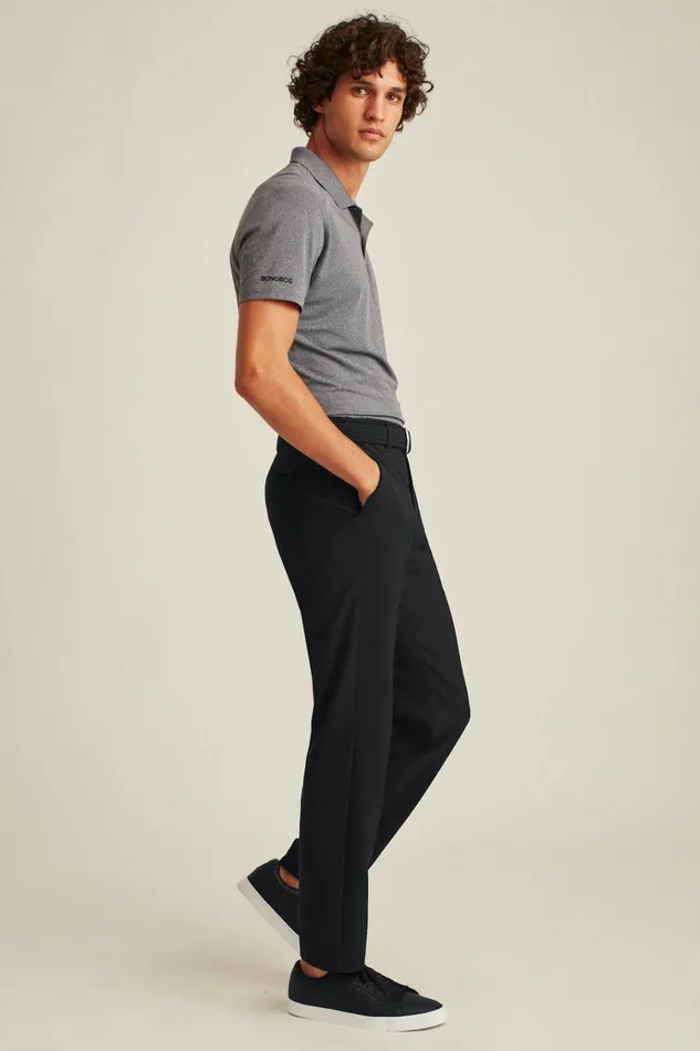 Men Golf Pants Bonobos Performance Link Pants Jet Black