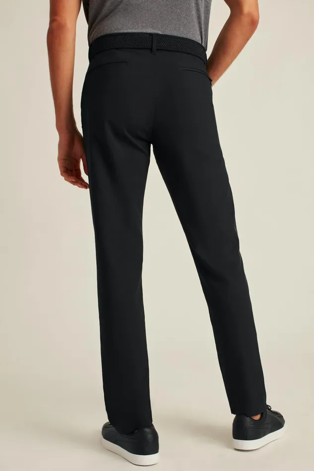 Men Golf Pants Bonobos Performance Link Pants Jet Black