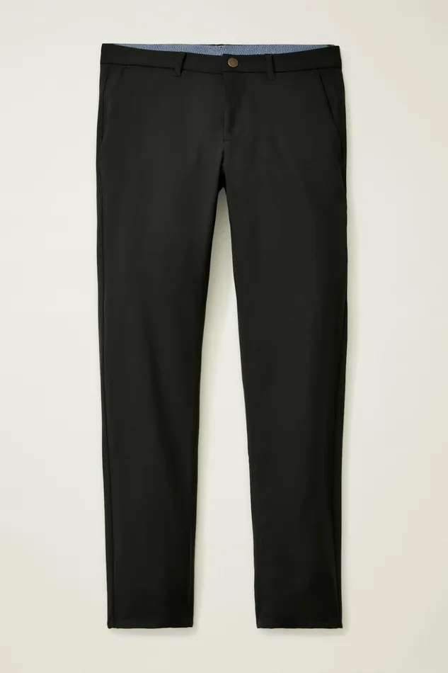 Men Golf Pants Bonobos Performance Link Pants Jet Black