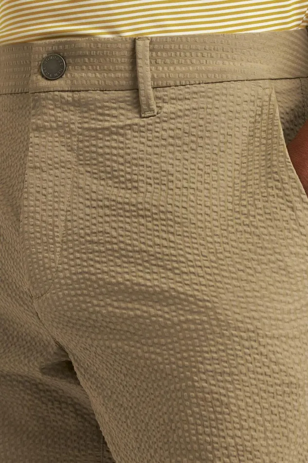 Men Golf Pants Bonobos Performance Seersucker Golf Pant Khaki Seersucker Stripe