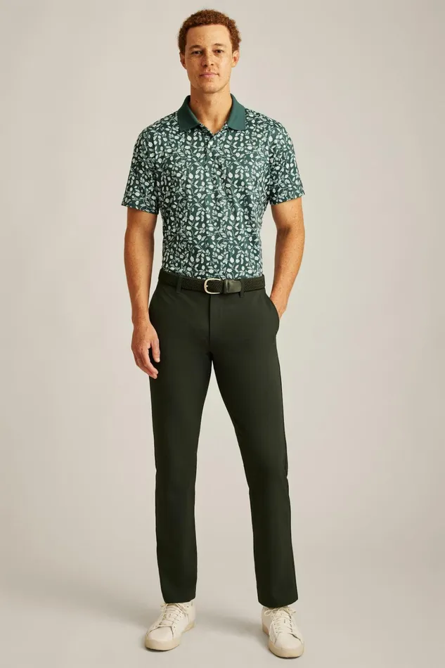 Men Golf Polos and Tops Bonobos Limited Edition Performance Golf Polo Moss Hops Men Golf Polos and Tops Bonobos Limited Edition Performance Golf Polo Moss Hops