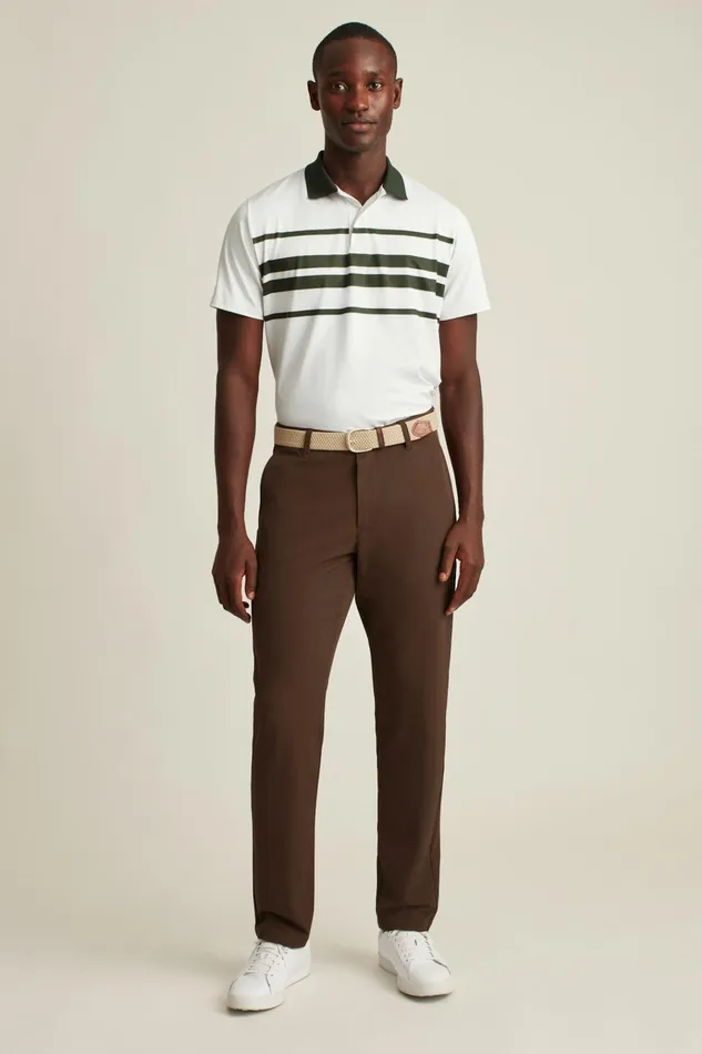 Men Golf Polos and Tops Bonobos The Tour Golf Polo White Duffel Green Stripe Men Golf Polos and Tops Bonobos The Tour Golf Polo White Duffel Green Stripe