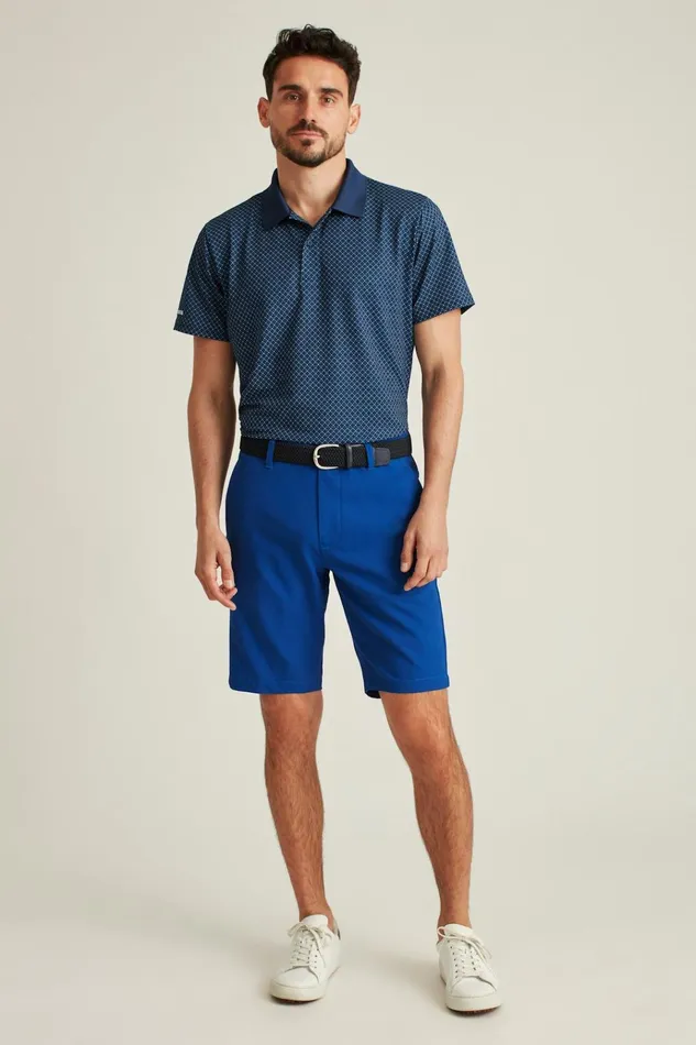 Men Golf Shorts Bonobos Highland Tour Golf Shorts Indigo