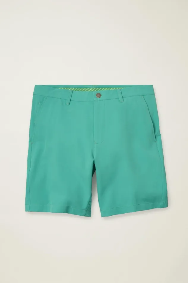 Men Golf Shorts Bonobos Highland Tour Golf Shorts Teal Bay