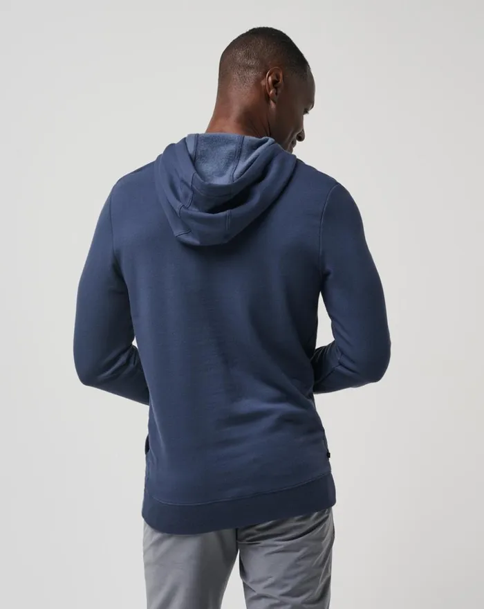 Men Hoodies and Sweatshirts TravisMathew CLOUD HOODIE Mood Indigo