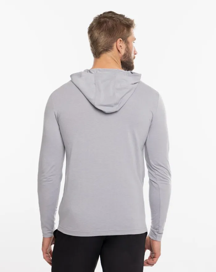 Men Hoodies and Sweatshirts TravisMathew SHIP SHAPE ACTIVE HOODIE Heather Sleet