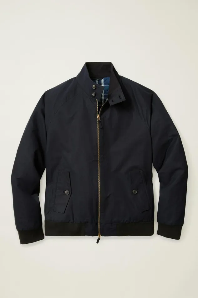 Men Jackets and Coats Bonobos The Harrington Jacket Jet Black