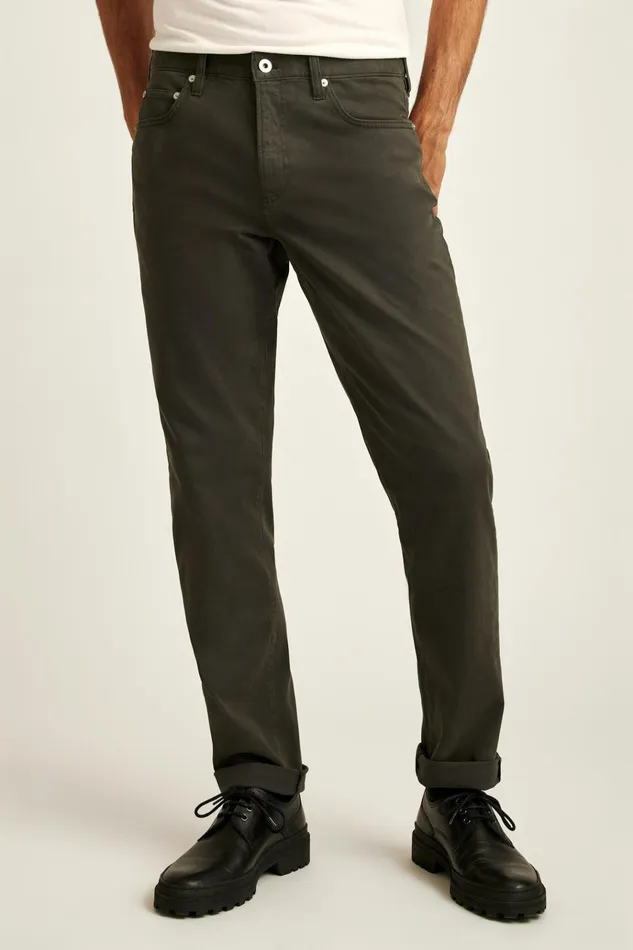 Men Jeans Bonobos Italian Brushed 5Pocket Pants Dark Steel