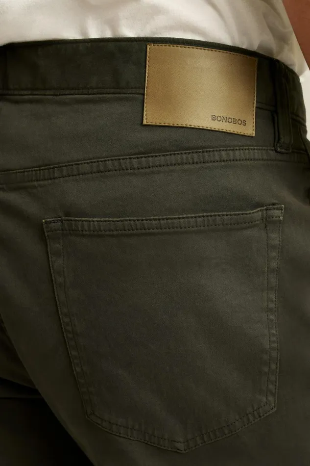 Men Jeans Bonobos Italian Brushed 5Pocket Pants Dark Steel