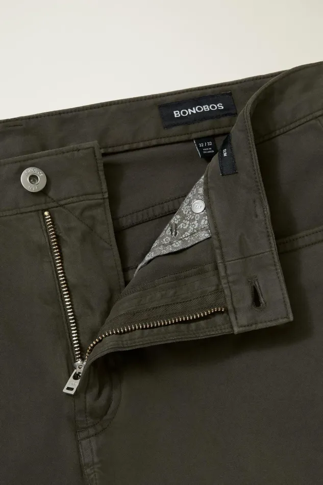 Men Jeans Bonobos Italian Brushed 5Pocket Pants Dark Steel