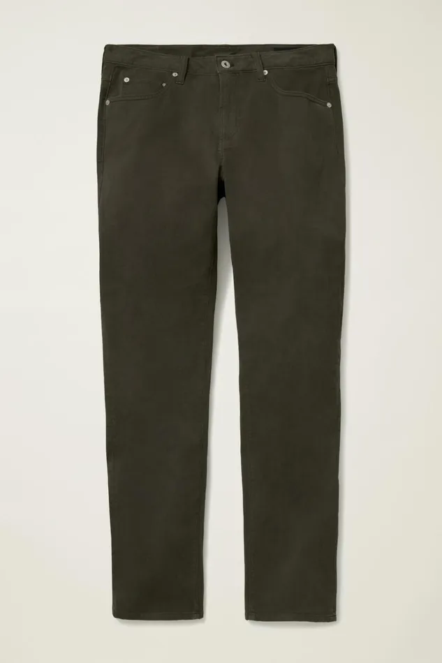 Men Jeans Bonobos Italian Brushed 5Pocket Pants Dark Steel