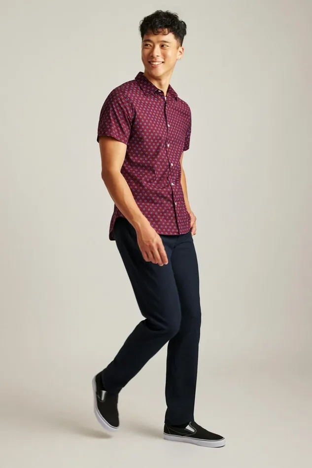 Men Jeans Bonobos Refined 5Pocket Pants Navy