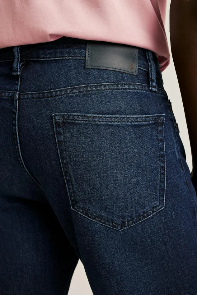 Men Jeans Bonobos Stretch Lightweight Jeans Dark Wash