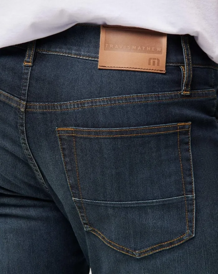 Men Jeans TravisMathew LEGACY FEATHERWEIGHT PANT Indigo