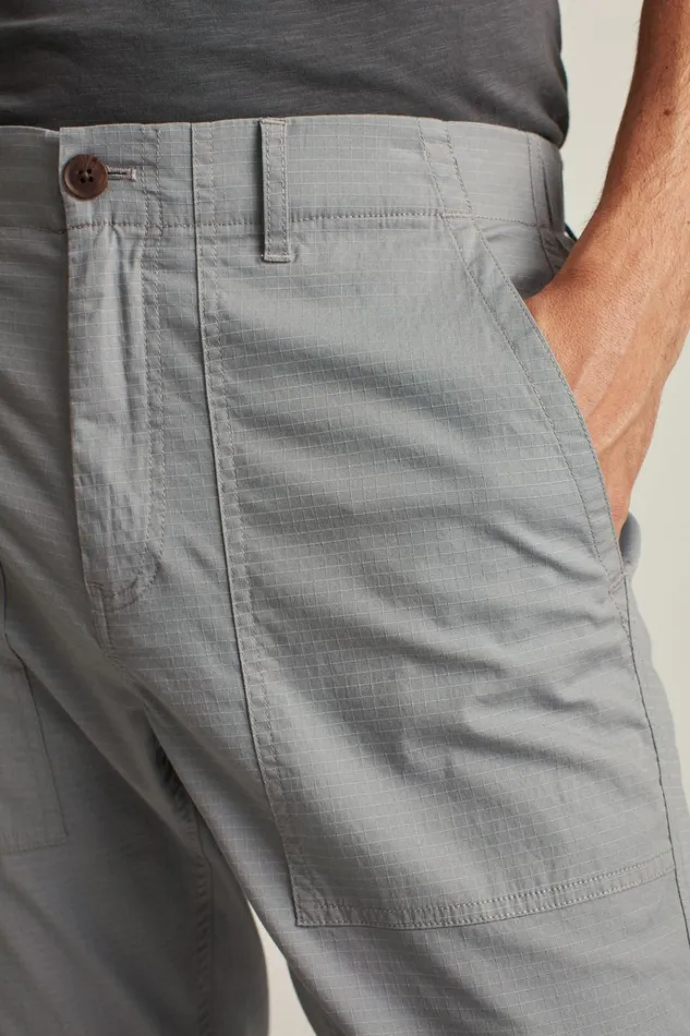 Men Joggers and Athleisure Bonobos Ripstop Fatigue Pants Grey