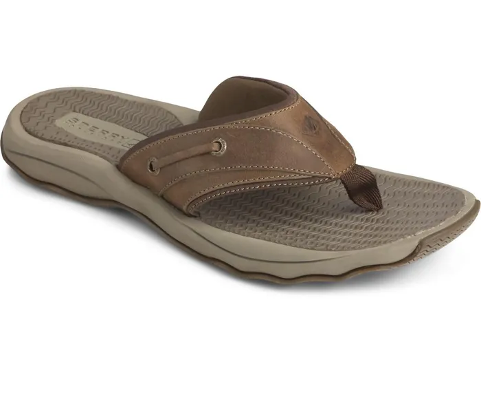 Men Outer Banks Flip Flop Brown Sperry Sandals Men Outer Banks Flip Flop Brown Sperry Sandals