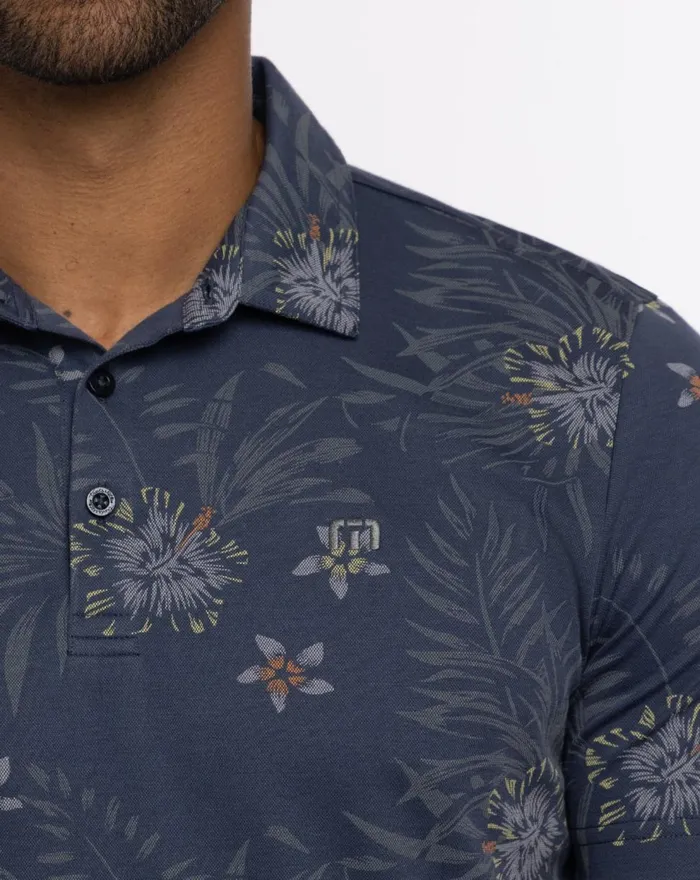 Men Polos TravisMathew CALMER WATERS POLO Dress Blues