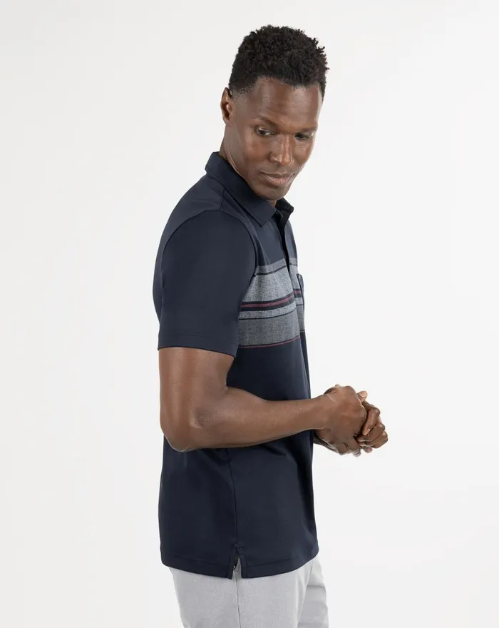 Men Polos TravisMathew CAPE YORK POLO Black