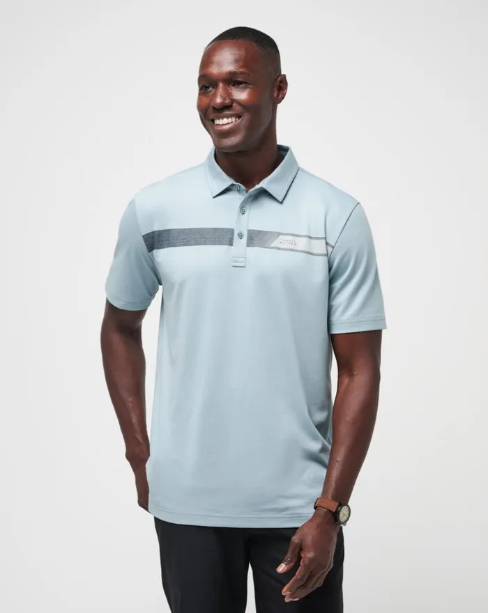 Men Polos TravisMathew DROPPING IN POLO Arona