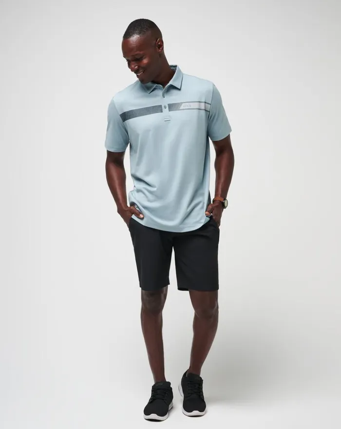 Men Polos TravisMathew DROPPING IN POLO Arona