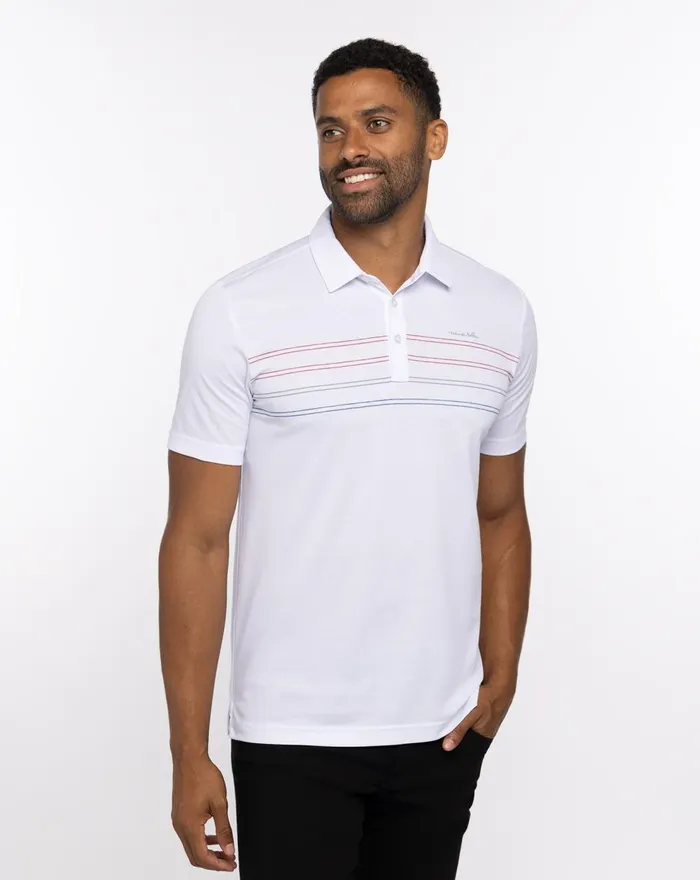 Men Polos TravisMathew MADERO POLO White