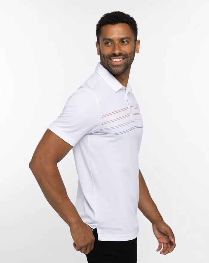 Men Polos TravisMathew MADERO POLO White