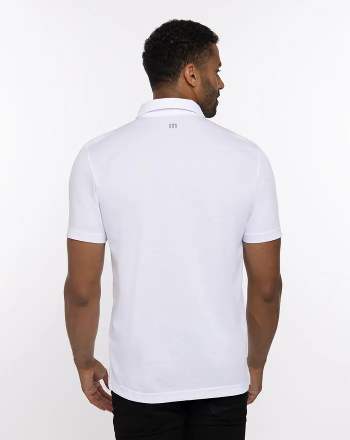 Men Polos TravisMathew MADERO POLO White