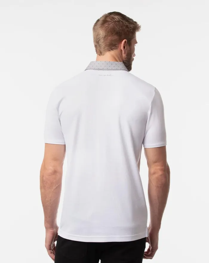 Men Polos TravisMathew MAKE OR BREAK White